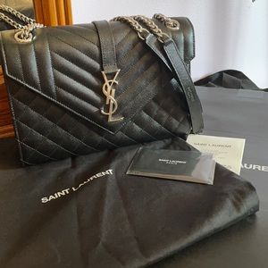 Saint Laurent Envelope Medium Bag Monogram